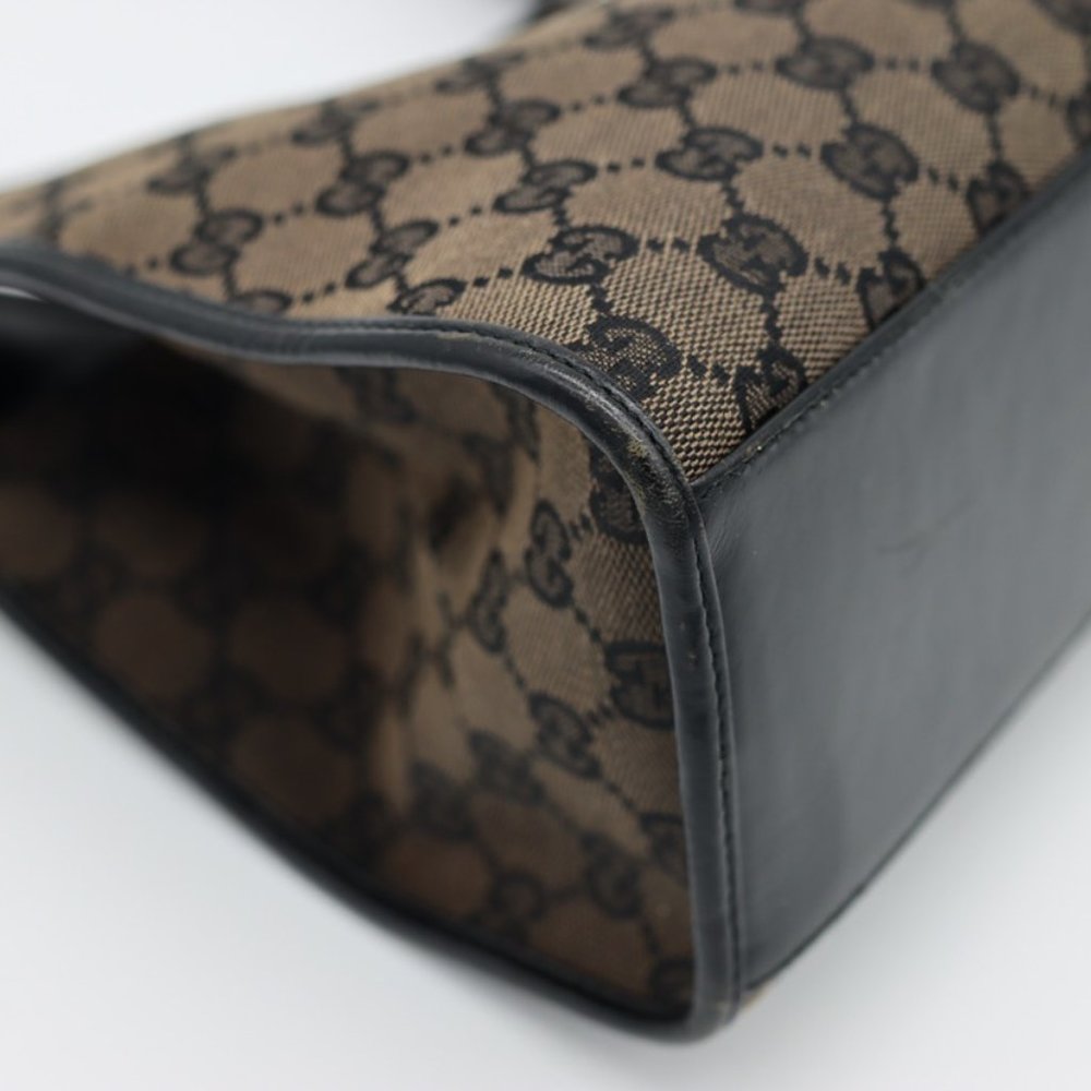 Gucci Structured Jackie Monogram Canvas‎ Handbag - Picture 9 of 14